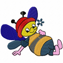 Bees Embroidery Design 11 Bees Embroidery Design 11